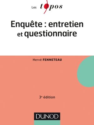 cover image of Enquête